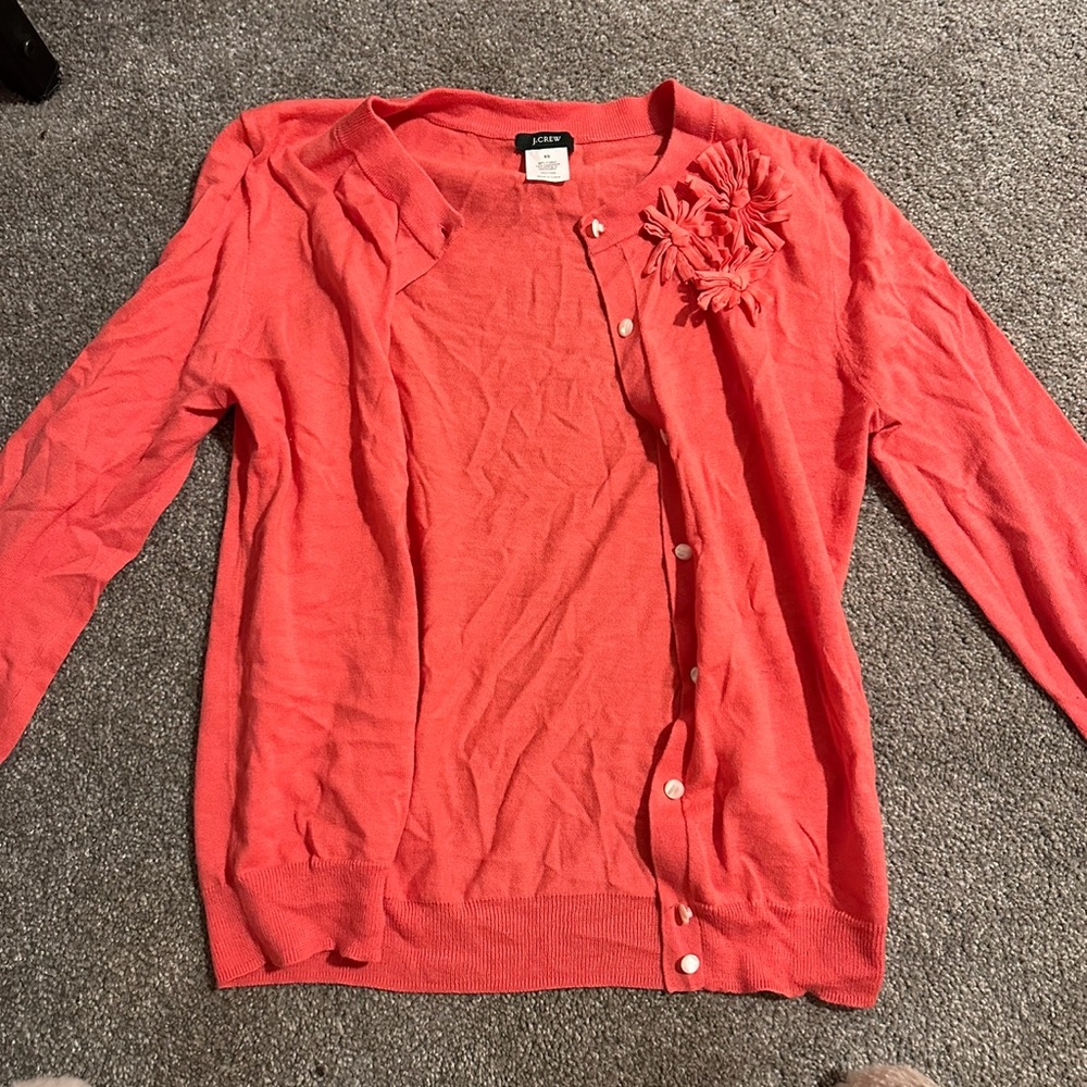 JCrew part cashmere cardigan (never worn)